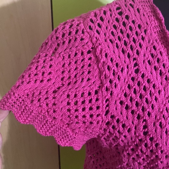 Women’s knitted sweater open front shrug - Picture 6 of 8